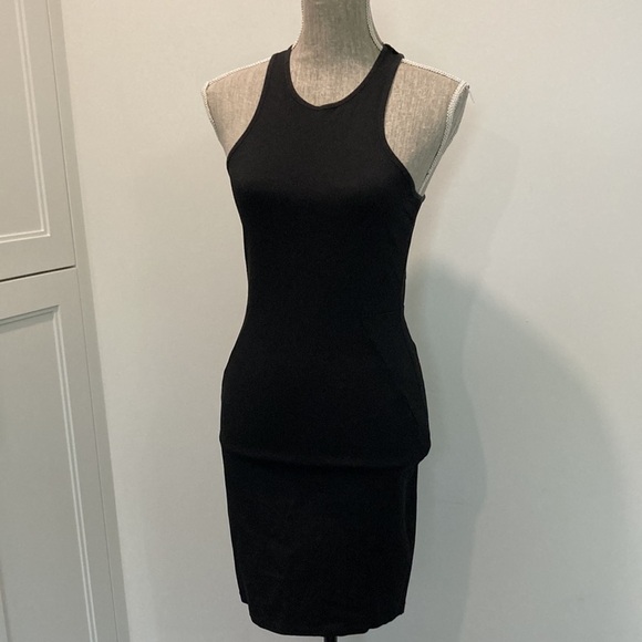 H&M Black Bodycon Racerback Dress​​ - Picture 5 of 13